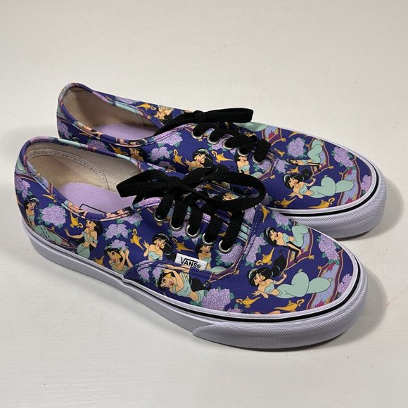 Vans Shoes - Vans Disney Aladdin Jasmin Print Sneakers Women Size 8.5 / New